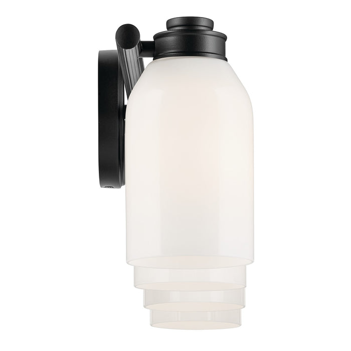 Kichler 55203BK Four Light Bath, Black