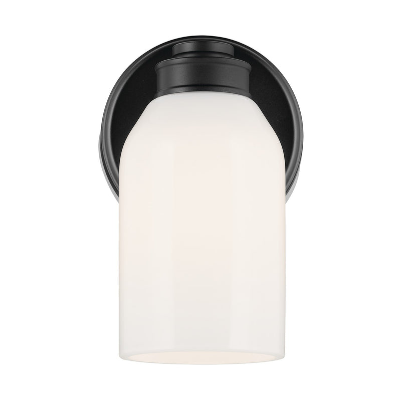 Kichler 55200BK One Light Wall Sconce, Black