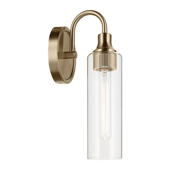 Kichler 55209CPZ One Light Wall Sconce, Champagne Bronze