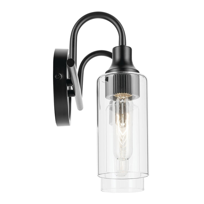 Kichler 55210BK Two Light Bath, Black