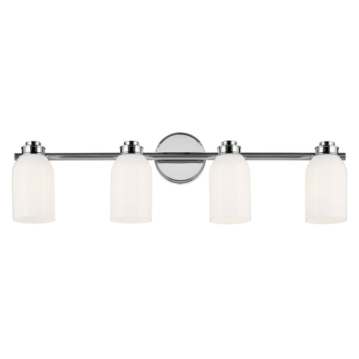 Kichler 55203CH Four Light Bath, Chrome