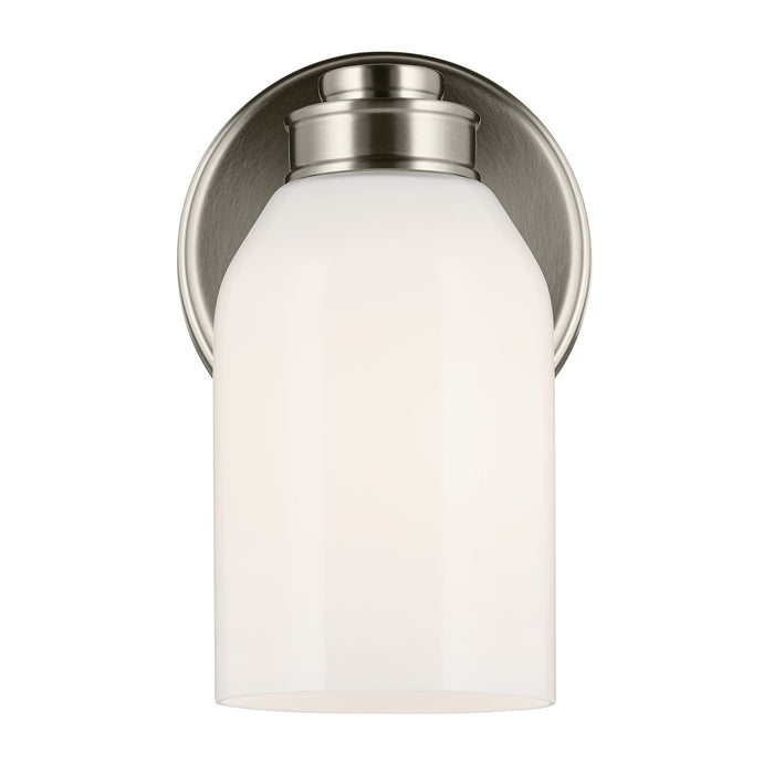 Kichler 55200NI One Light Wall Sconce, Brushed Nickel