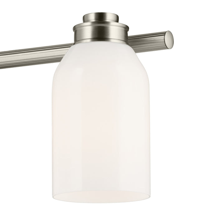 Kichler 55202NI Three Light Bath, Brushed Nickel