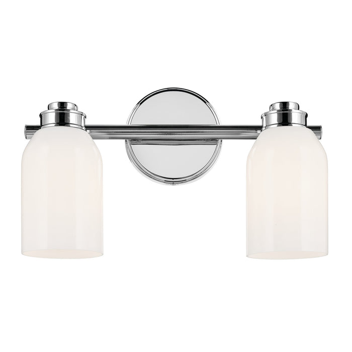 Kichler 55201CH Two Light Bath, Chrome