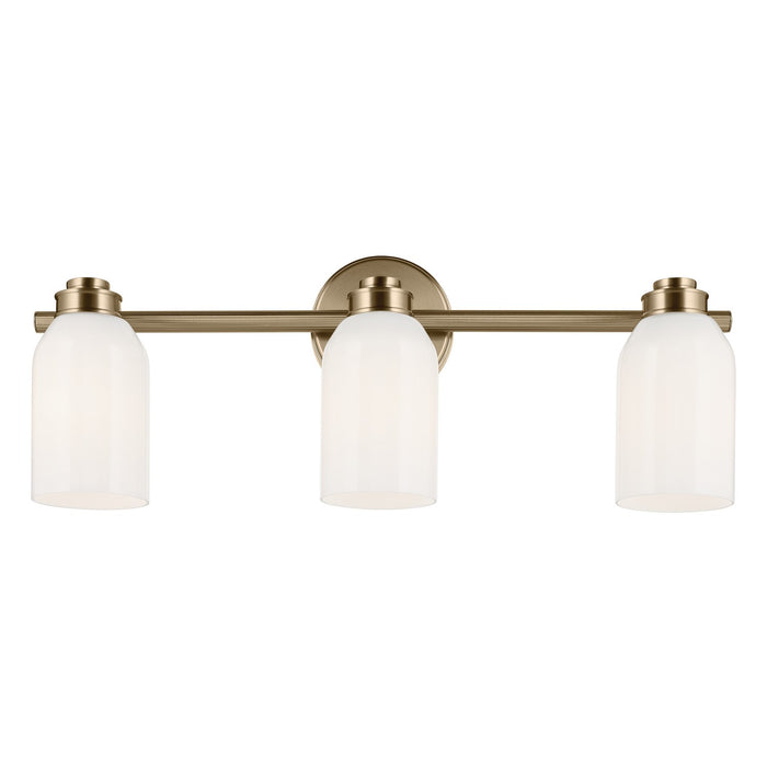 Kichler 55202CPZ Three Light Bath, Champagne Bronze