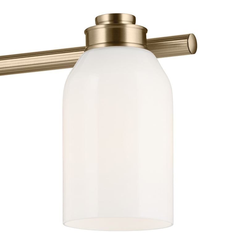 Kichler 55202CPZ Three Light Bath, Champagne Bronze