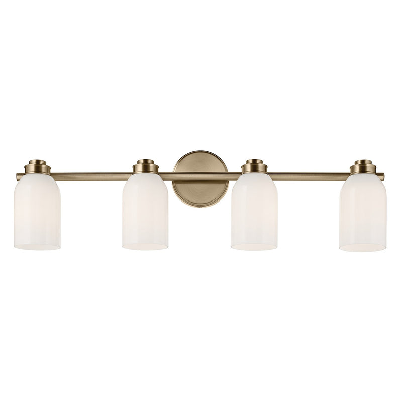 Kichler 55203CPZ Four Light Bath, Champagne Bronze