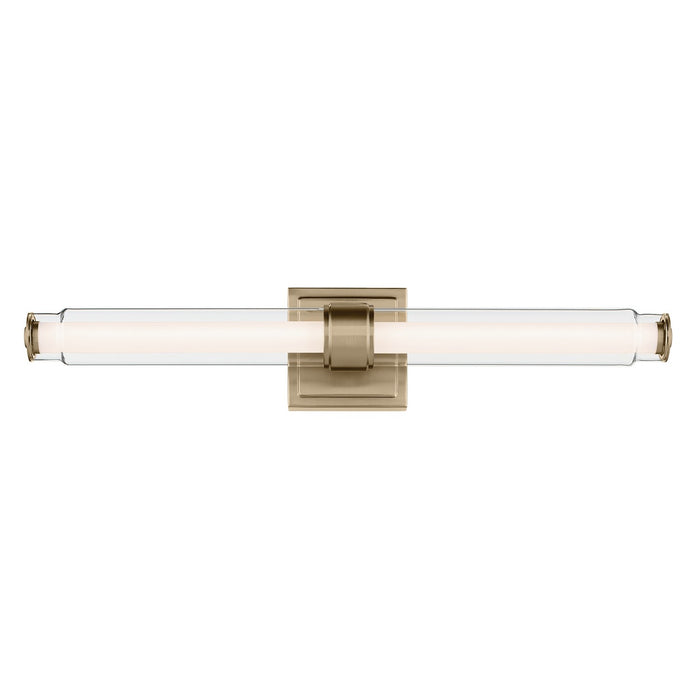 Kichler 55238CPZLED LED Linear Bath, Champagne Bronze