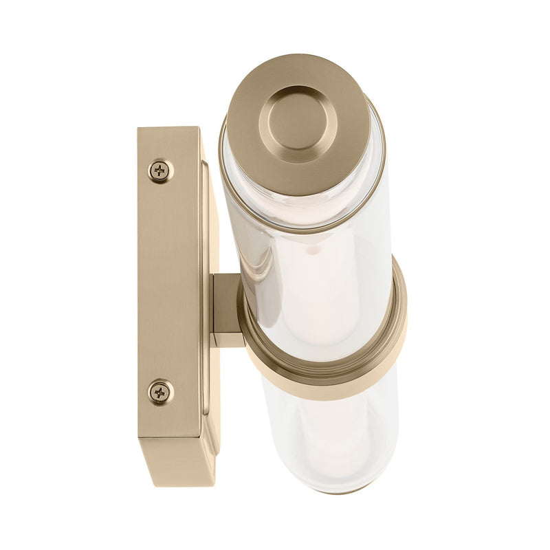 Kichler 55238CPZLED LED Linear Bath, Champagne Bronze