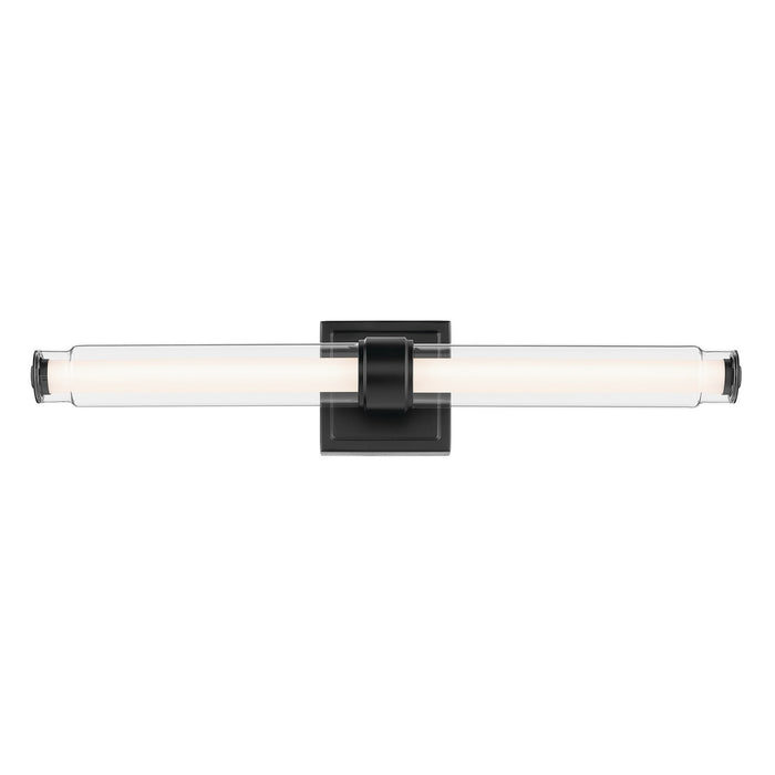 Kichler 55238BKLED LED Linear Bath, Black