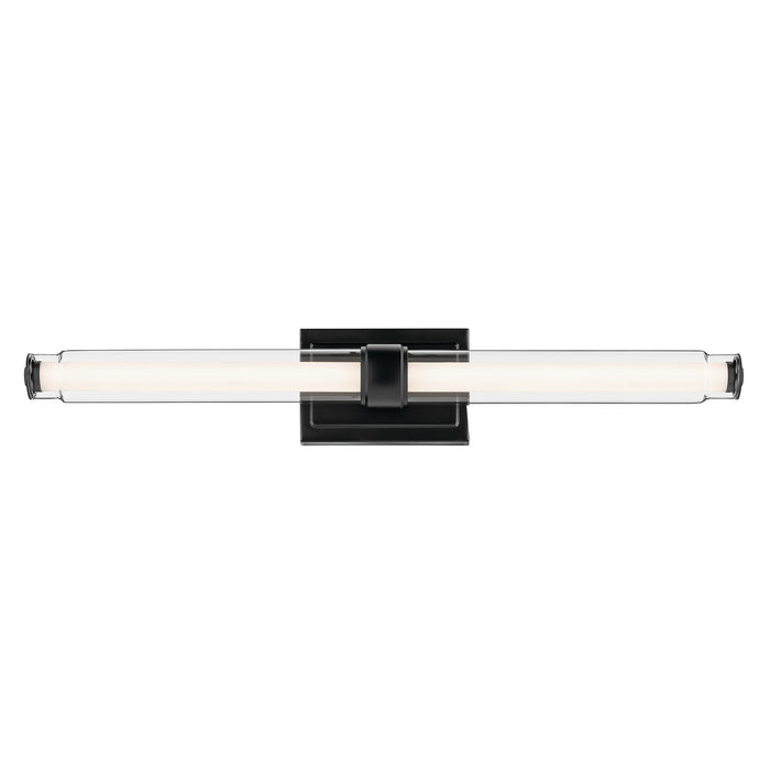 Kichler 55239BKLED LED Linear Bath, Black