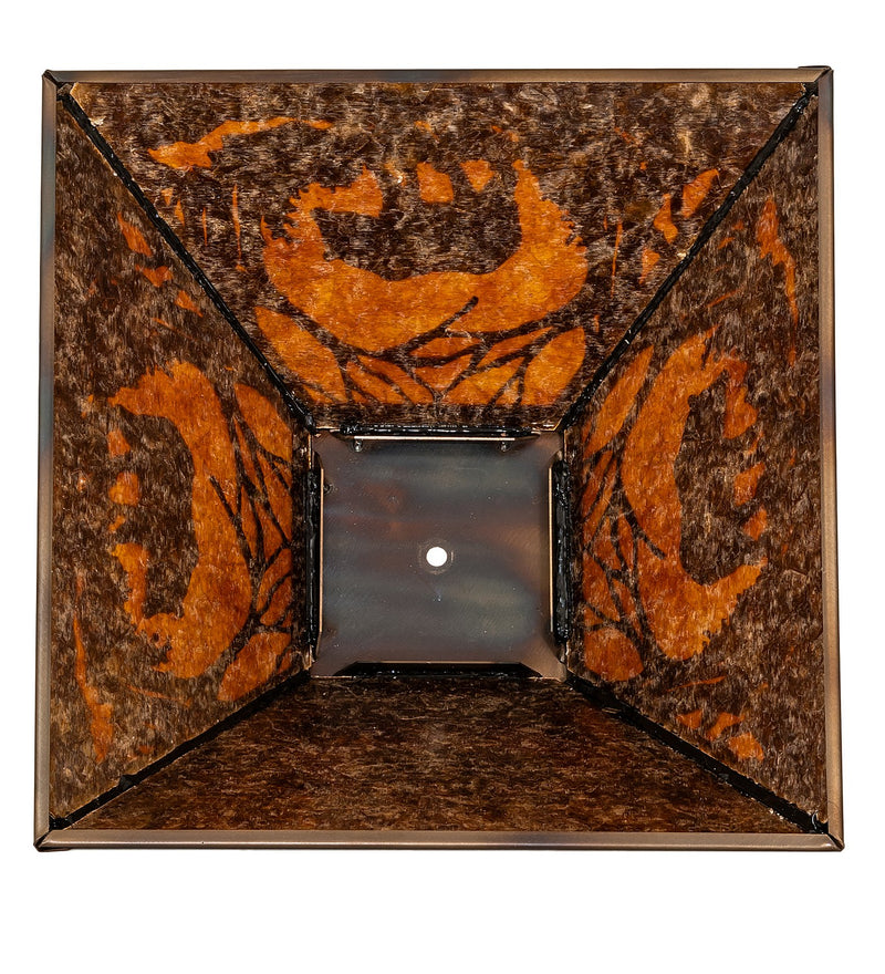 Meyda Tiffany 250383 Shade, Dark Burnished Antique Copper