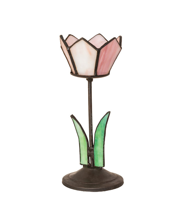 Meyda Tiffany 265196 Tealight Holder, Craftsman Brown