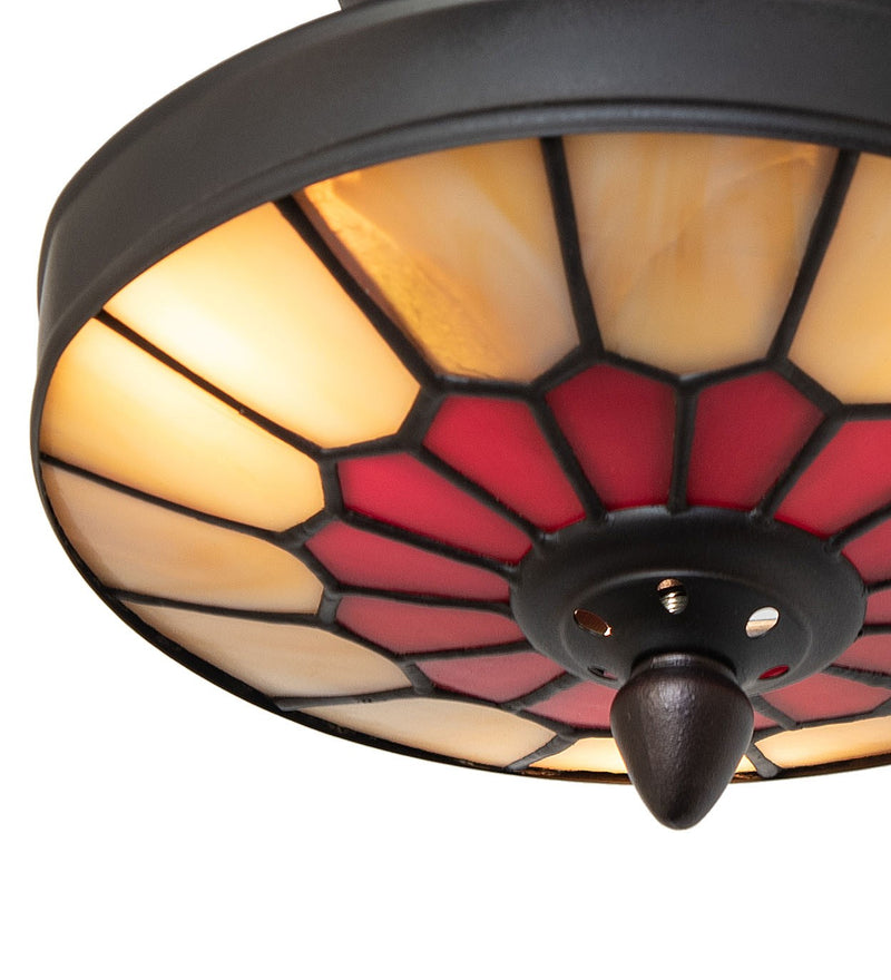 Meyda Tiffany 270315 Three Light Semi-Flushmount