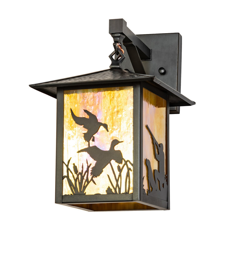 Meyda Tiffany 273845 One Light Wall Sconce, Black Patina