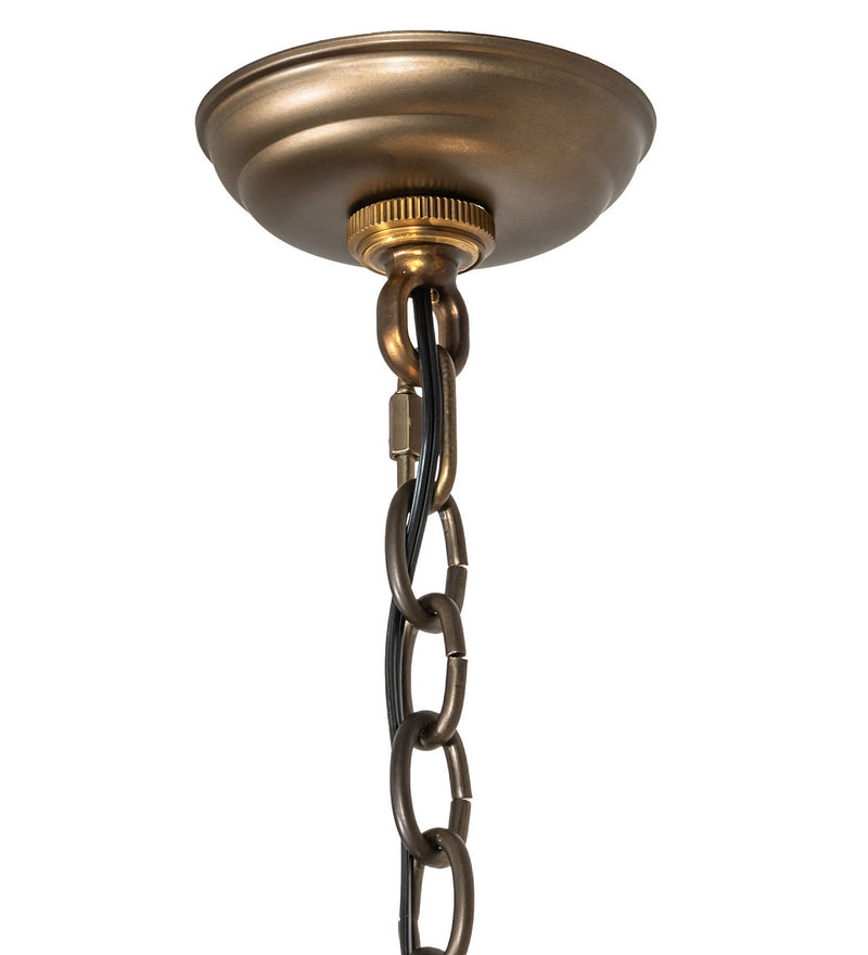 Meyda Tiffany 274086 Four Light Chandelier, Natural Antler