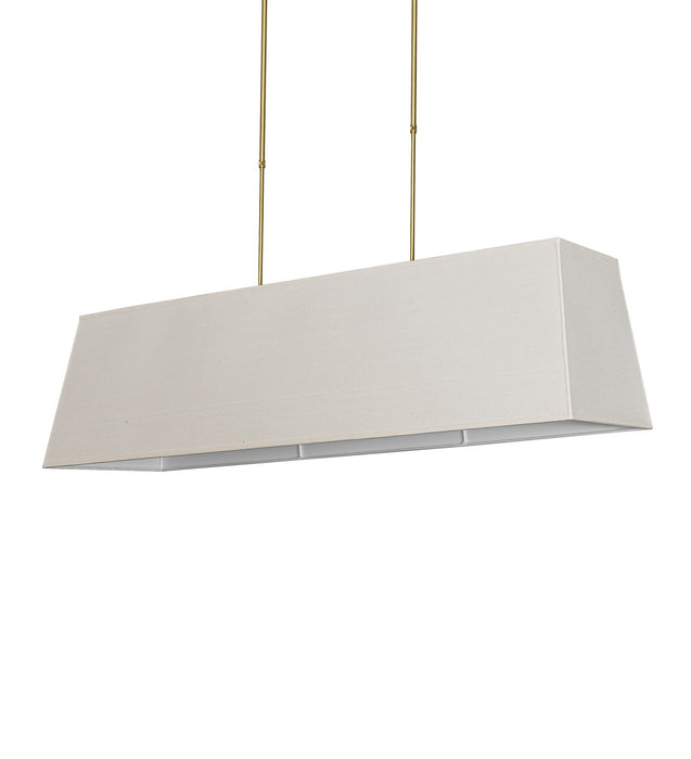 Meyda Tiffany 274088 Eight Light Pendant, Brushed Brass