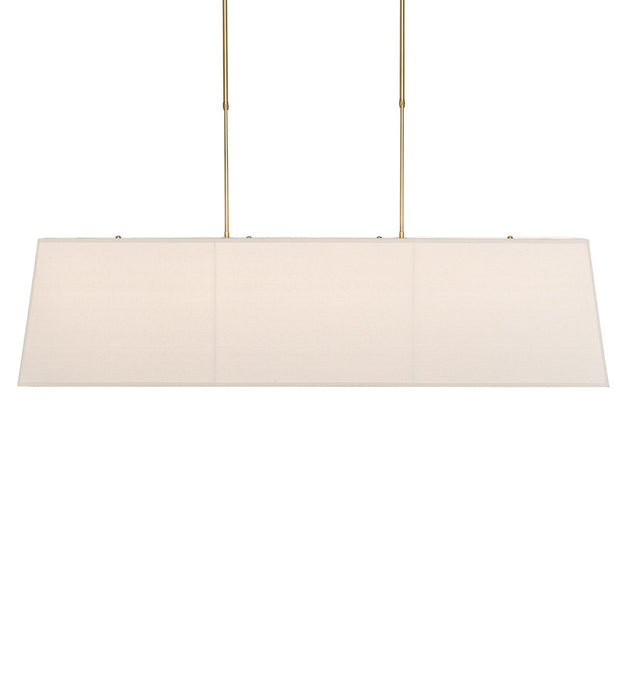 Meyda Tiffany 274088 Eight Light Pendant, Brushed Brass