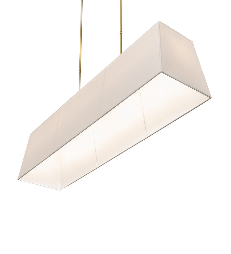 Meyda Tiffany 274088 Eight Light Pendant, Brushed Brass