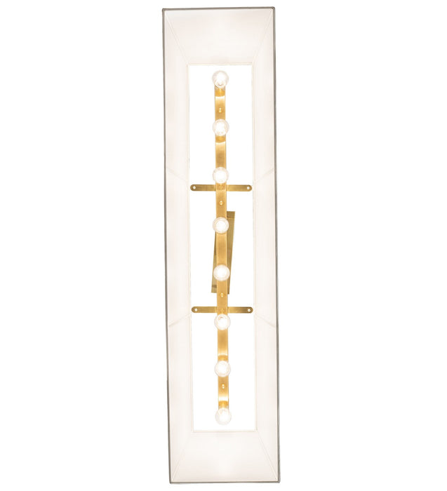 Meyda Tiffany 274088 Eight Light Pendant, Brushed Brass