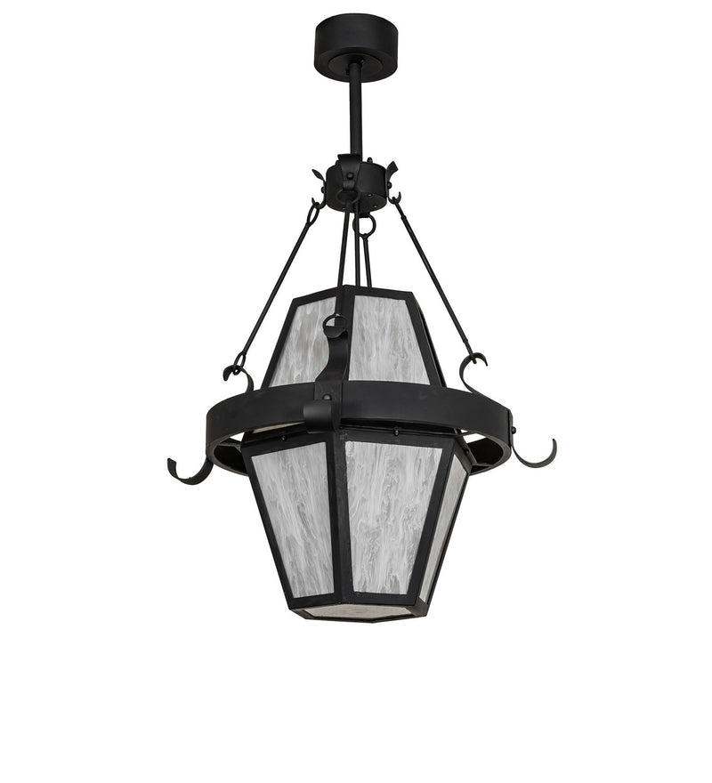 Meyda Tiffany 274428 Eight Light Pendant, Costello Black