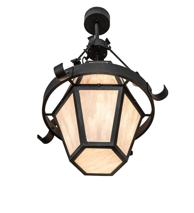 Meyda Tiffany 274428 Eight Light Pendant, Costello Black