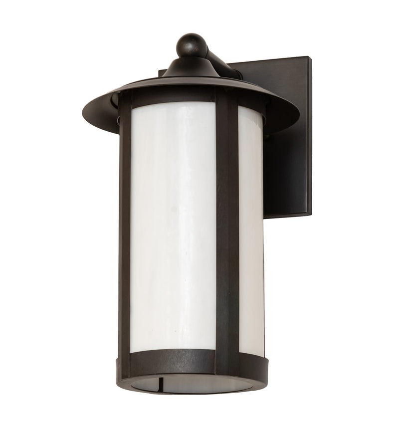 Meyda Tiffany 274555 One Light Wall Sconce, Black Patina