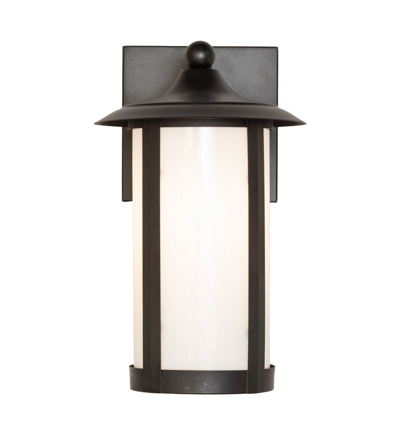Meyda Tiffany 274555 One Light Wall Sconce, Black Patina