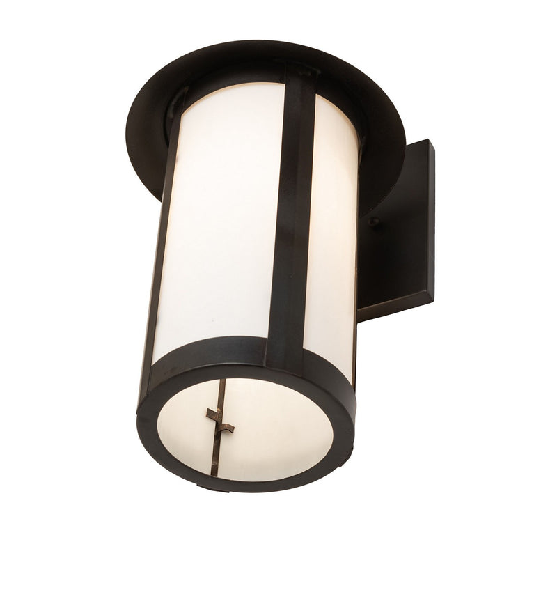 Meyda Tiffany 274555 One Light Wall Sconce, Black Patina