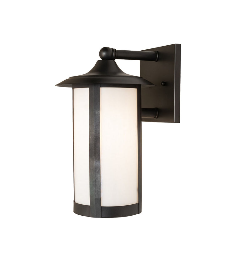 Meyda Tiffany 274555 One Light Wall Sconce, Black Patina