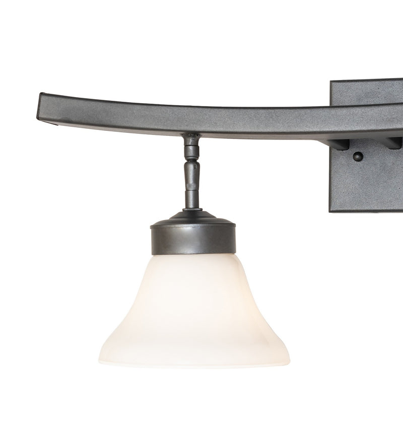 Meyda Tiffany 274928 Two Light Vanity, Blackened Pewter