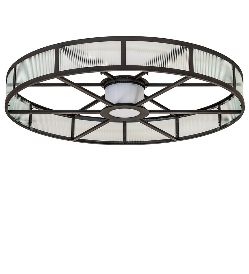 Meyda Tiffany 275197 LED Flushmount, Oil Rubbed Bronze