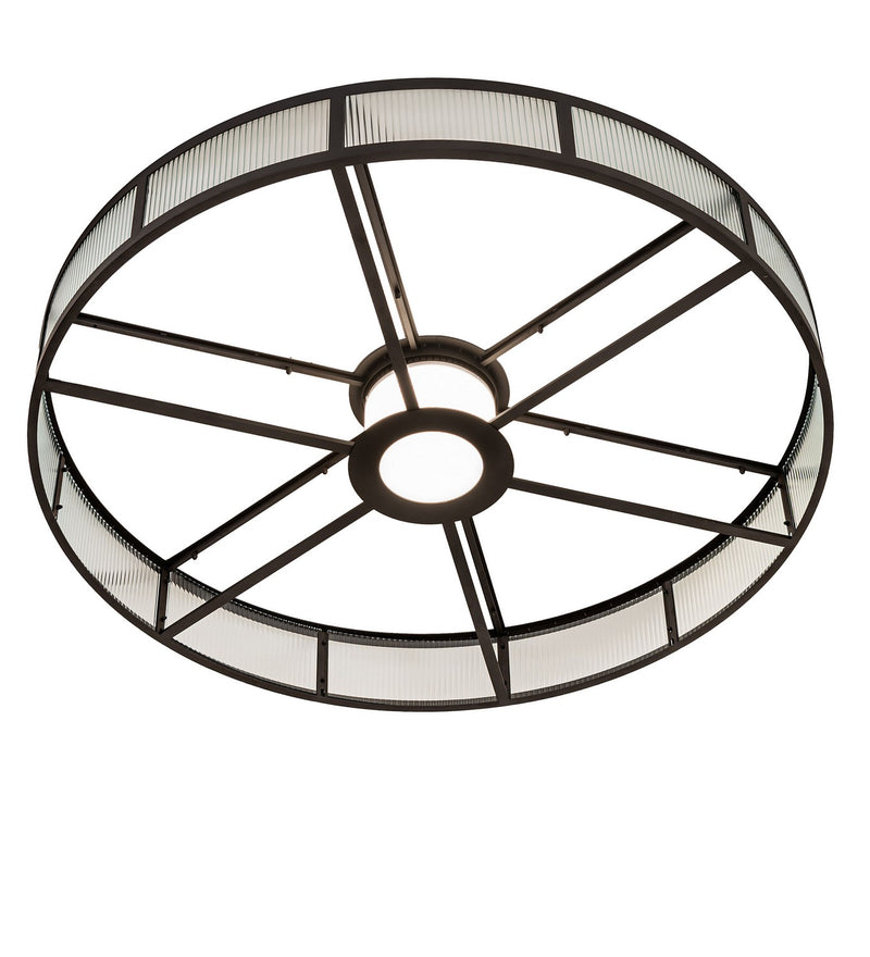 Meyda Tiffany 275197 LED Flushmount, Oil Rubbed Bronze