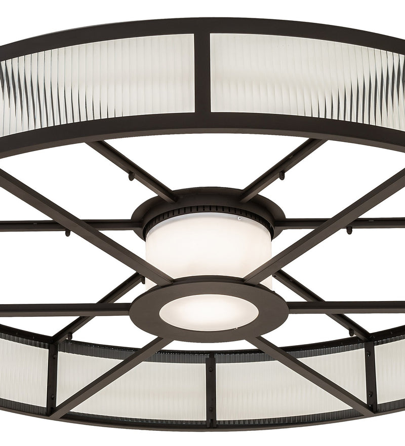Meyda Tiffany 275197 LED Flushmount, Oil Rubbed Bronze