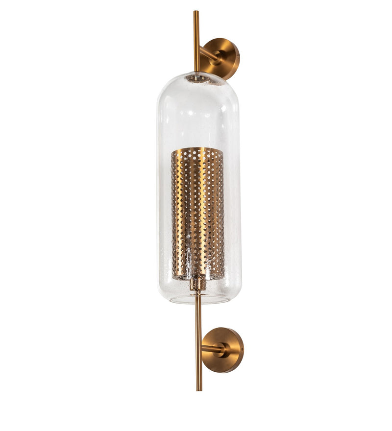 Meyda Tiffany 275273 LED Wall Sconce, Antique Brass