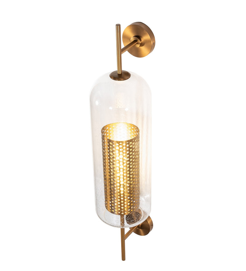 Meyda Tiffany 275273 LED Wall Sconce, Antique Brass