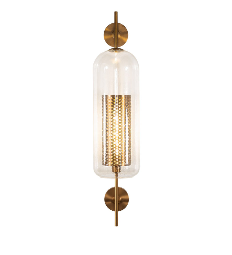 Meyda Tiffany 275273 LED Wall Sconce, Antique Brass