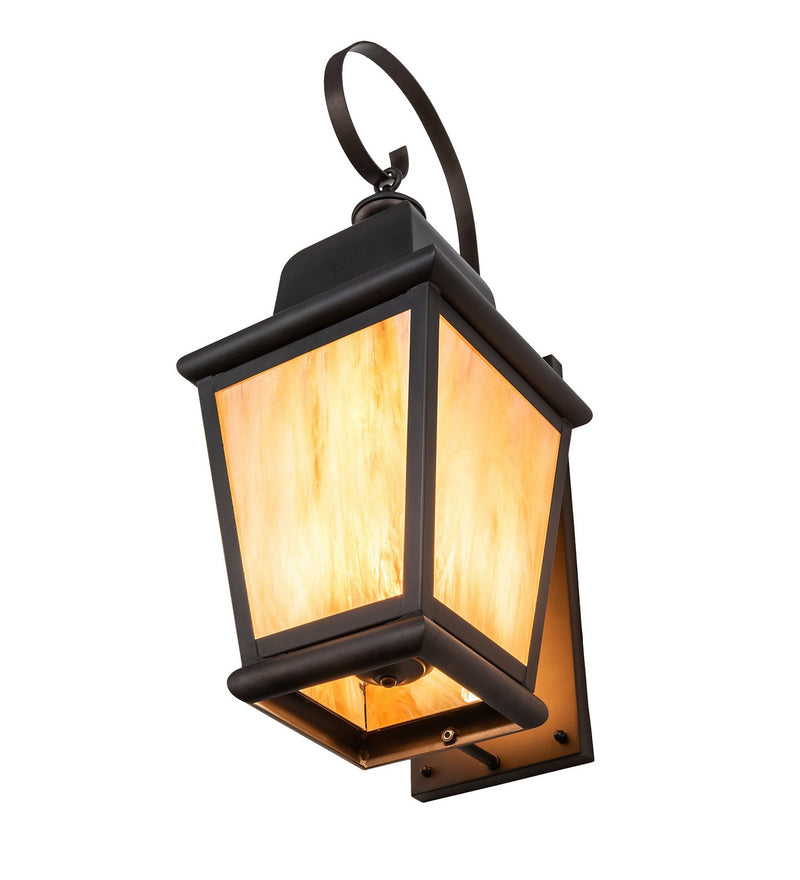Meyda Tiffany 275638 Three Light Wall Sconce, Exterior Oil Rubbed Bronze
