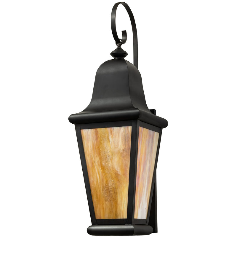 Meyda Tiffany 275639 Three Light Wall Sconce, Exterior Oil Rubbed Bronze