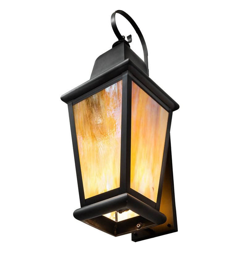 Meyda Tiffany 275639 Three Light Wall Sconce, Exterior Oil Rubbed Bronze