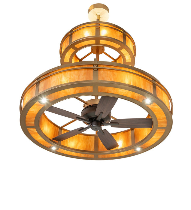 Meyda Tiffany 275830 20 Light Chandel-Air, Gold Metallic