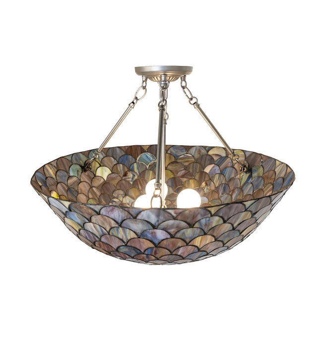 Meyda Tiffany 275981 Three Light Semi-Flushmount