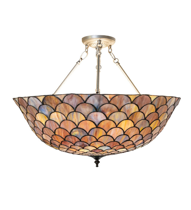 Meyda Tiffany 275981 Three Light Semi-Flushmount