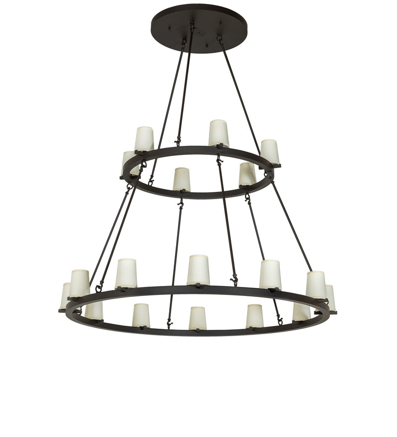Meyda Tiffany 276751 LED Chandelier, Oil Rubbed Bronze