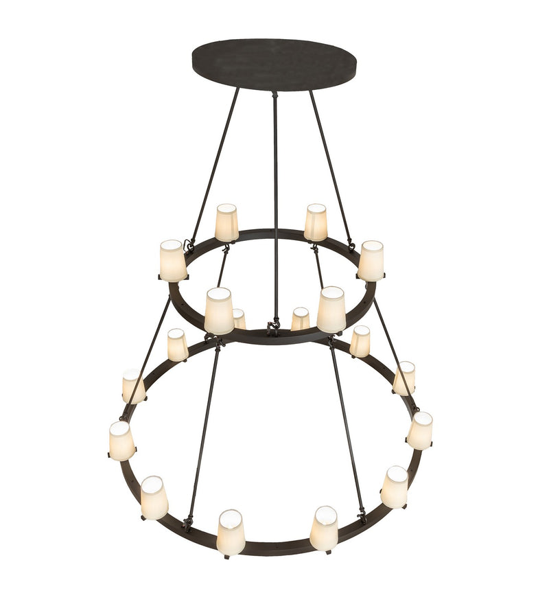 Meyda Tiffany 276751 LED Chandelier, Oil Rubbed Bronze