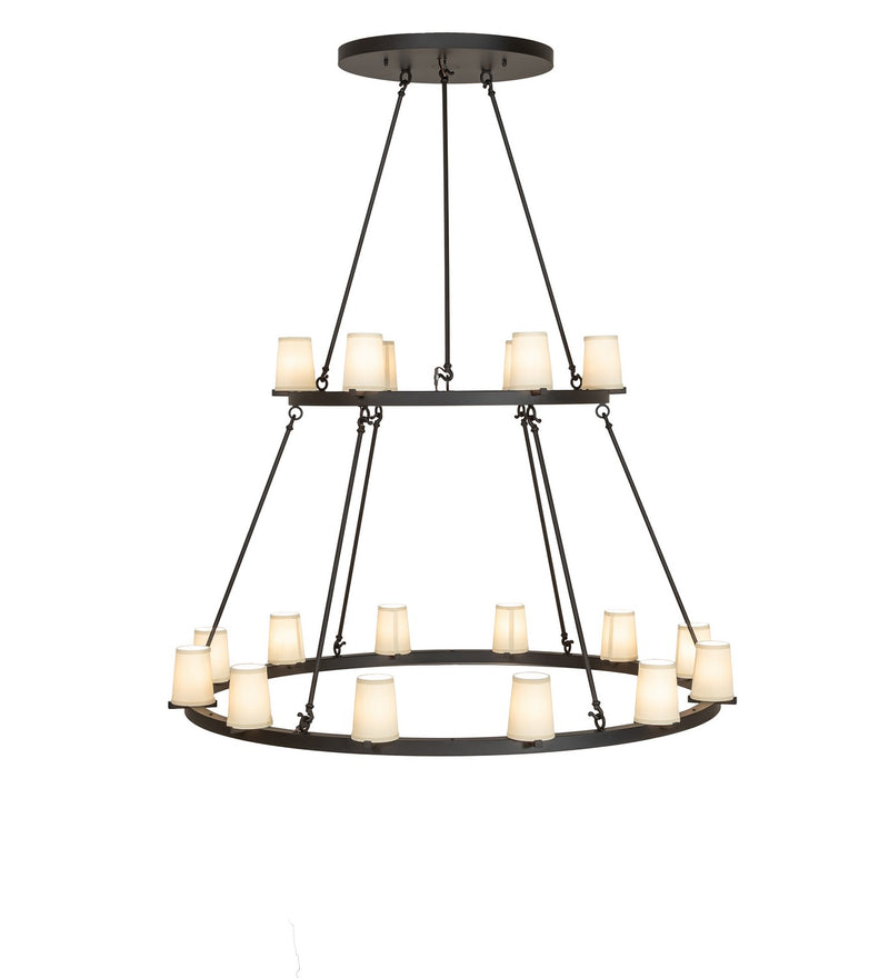 Meyda Tiffany 276751 LED Chandelier, Oil Rubbed Bronze