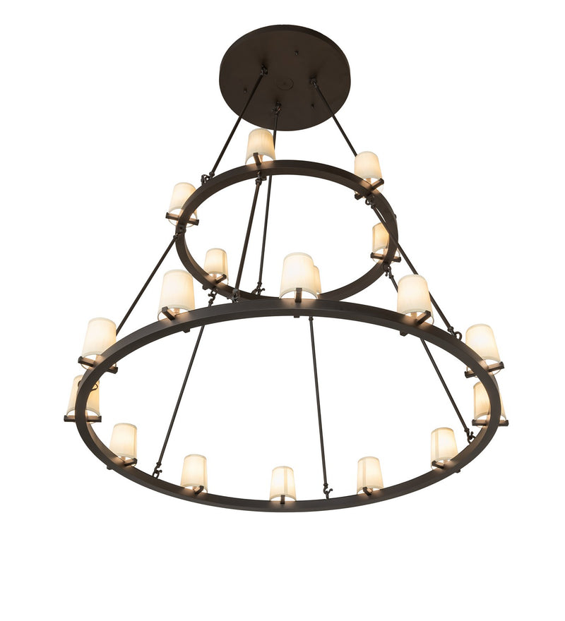 Meyda Tiffany 276751 LED Chandelier, Oil Rubbed Bronze