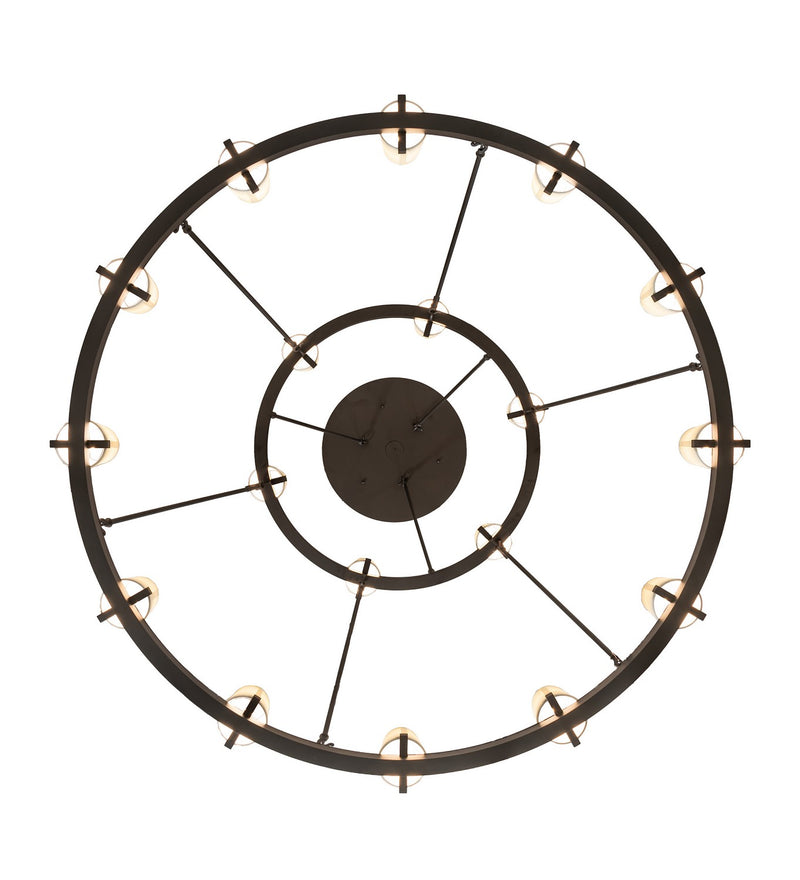 Meyda Tiffany 276751 LED Chandelier, Oil Rubbed Bronze