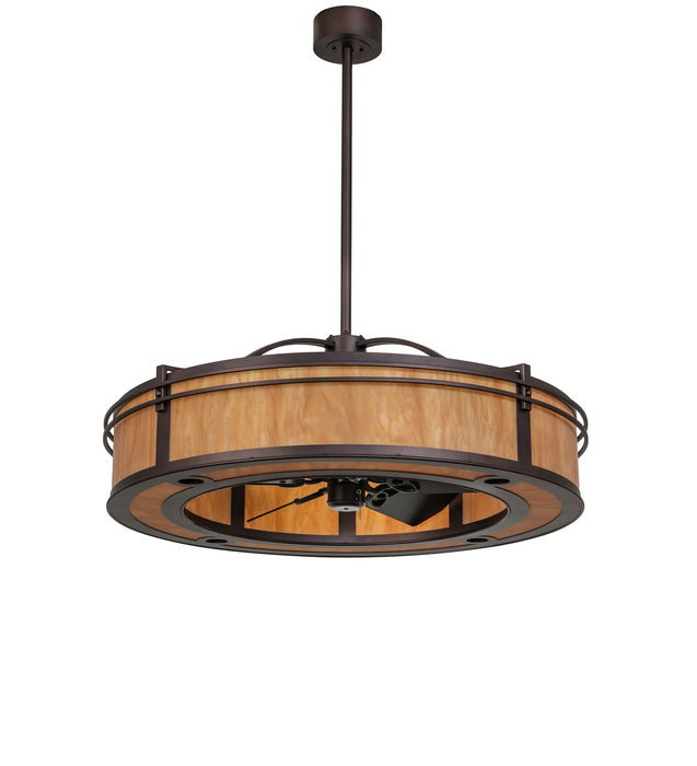Meyda Tiffany 276943 12 Light Chandel-Air, Mahogany Bronze