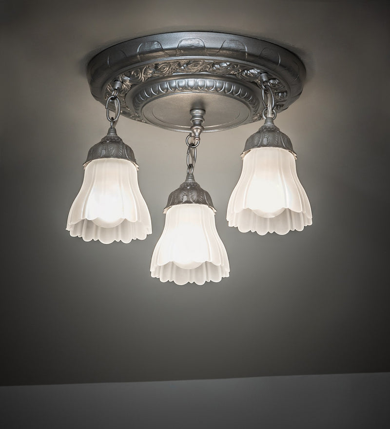 Meyda Tiffany 277482 Three Light Semi-Flushmount